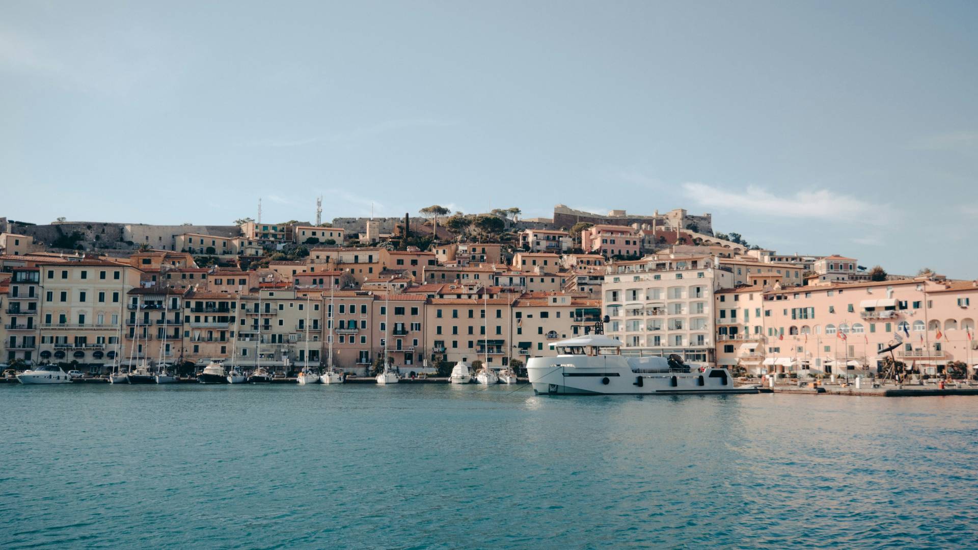 Portoferraio - a city that tells a story against the backdrop of the blue Tyrrhenian Sea